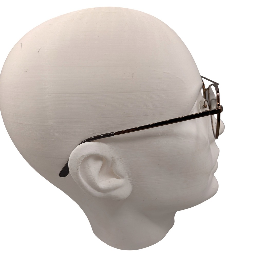 Onguard Leader Og102 Safety Eyeglasses Chocolate Brown Aviator Frame 56-17-140 View 3
